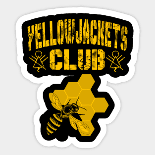 Yellowjackets Club - Wasp Nest Sticker